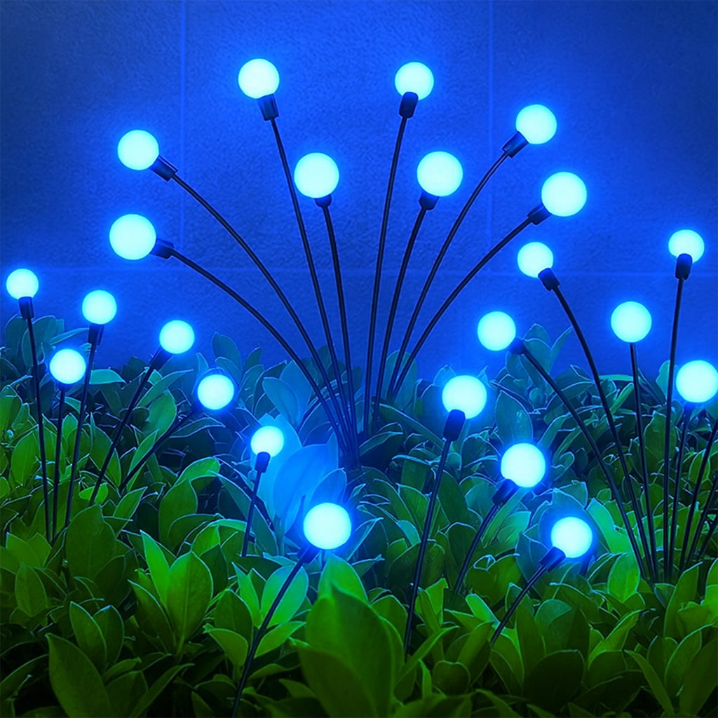Solar Led Fiber Optic Garden Light - (1 Pc)