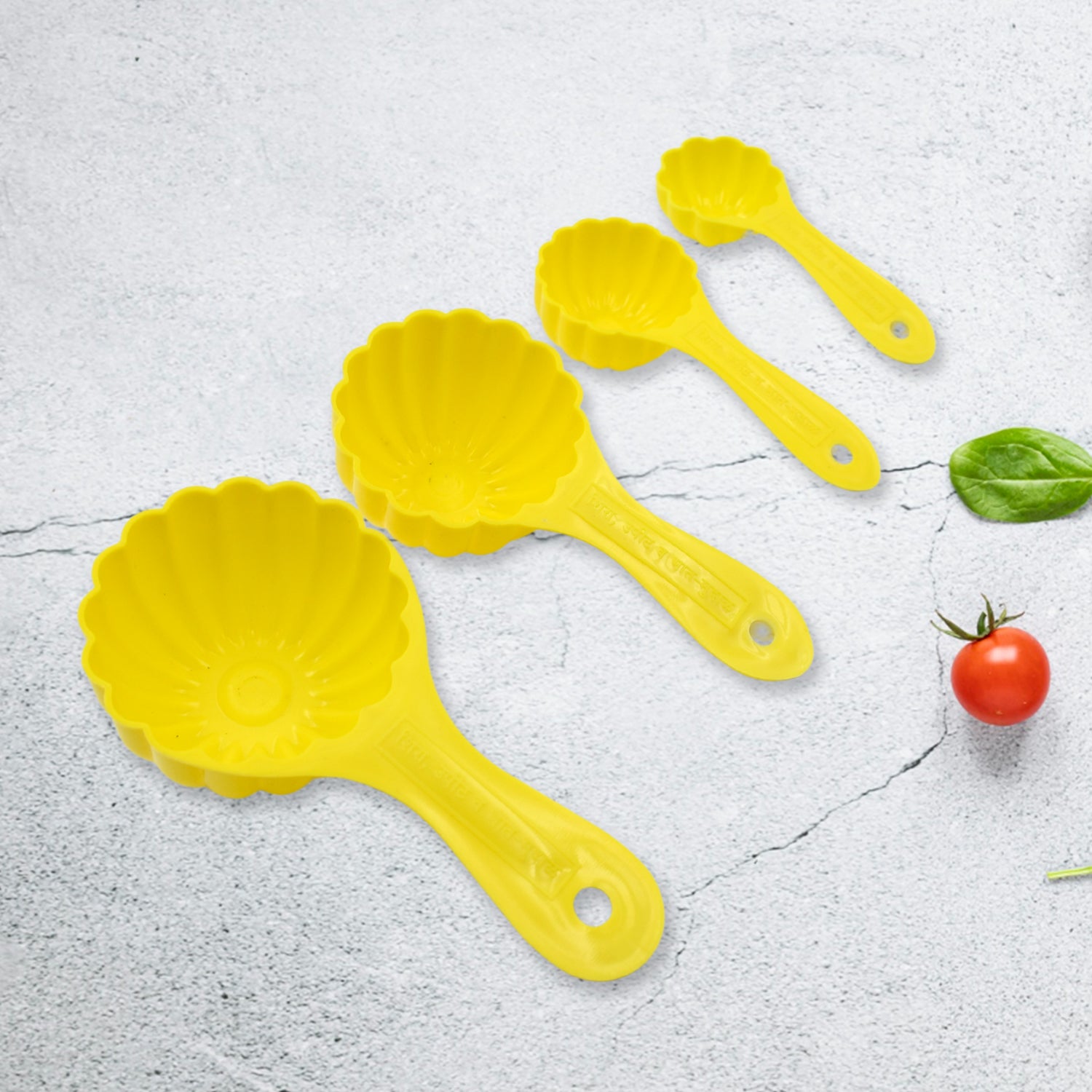 Plastic Kitchen Tool Mould  Ladoo Mould Spoon Ladoo Making Spoon Set For Kitchen Multipurpose Plastic Ladoo Mold For Making Different Variety Of Ladoo (4 Pcs Set)