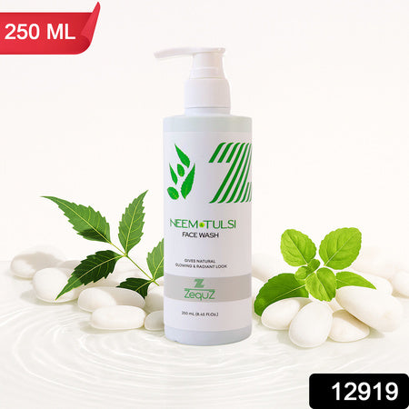 Zequz Neem  Tulsi Face Wash - (1 Pc  250 Ml)