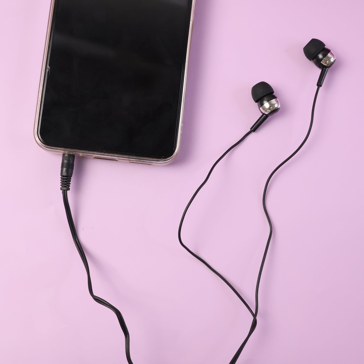 Wired Stereo Earphones With 3.5mm Jack (1 Pc  1.2m Cable)