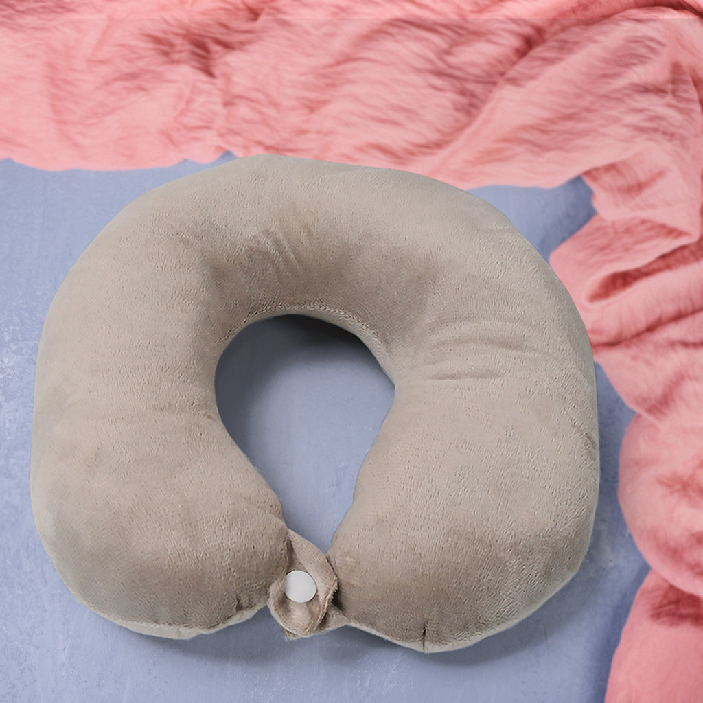 Soft Neck Pillow For Car Home Airplane Travel Travel Neck Pillow For Sleeping  Travel Essentials For Neck Restmultipurpose Comfortable Head Rest Neck Holder Pillow (1 Pc)