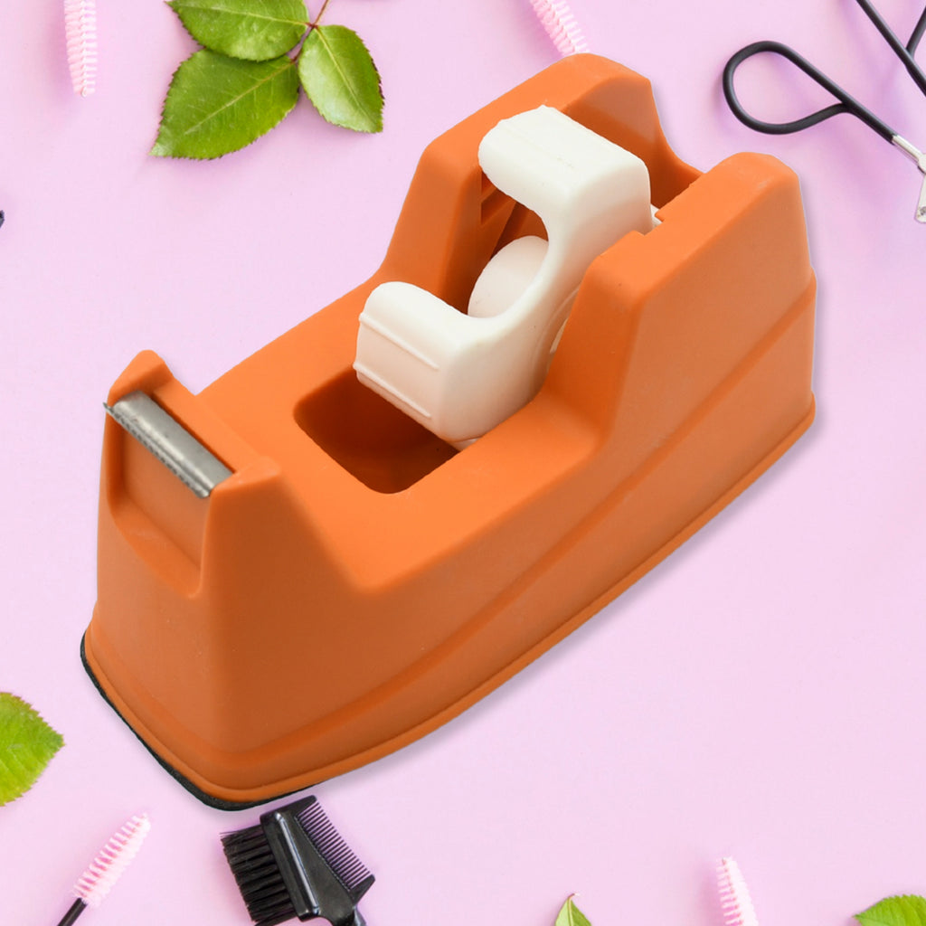 Plastic Tape Dispenser Cutter For Home Office Use Tape Dispenser For Stationary Tape Cutter Packaging Tape (1 Pc  605 Gm)