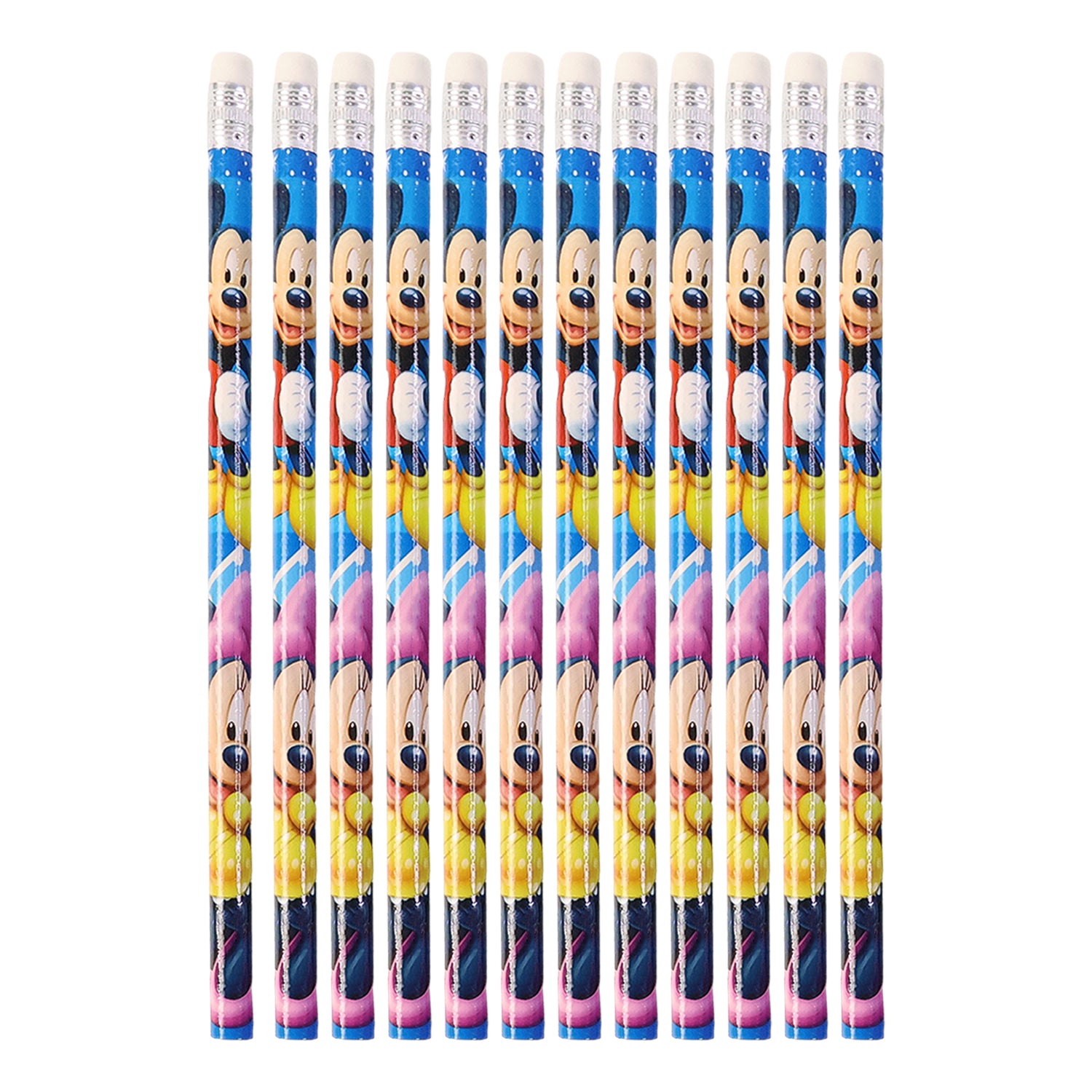 Premium Cartoon-printed Graphite Pencils Set Of 12 Pc