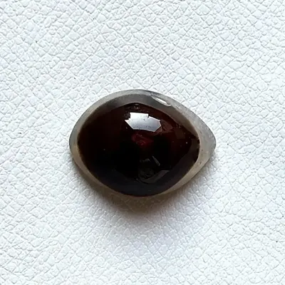 Brown White Sulemani Eye hakik stone