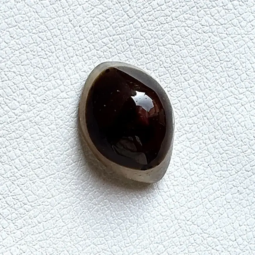 Brown White Sulemani Eye hakik stone