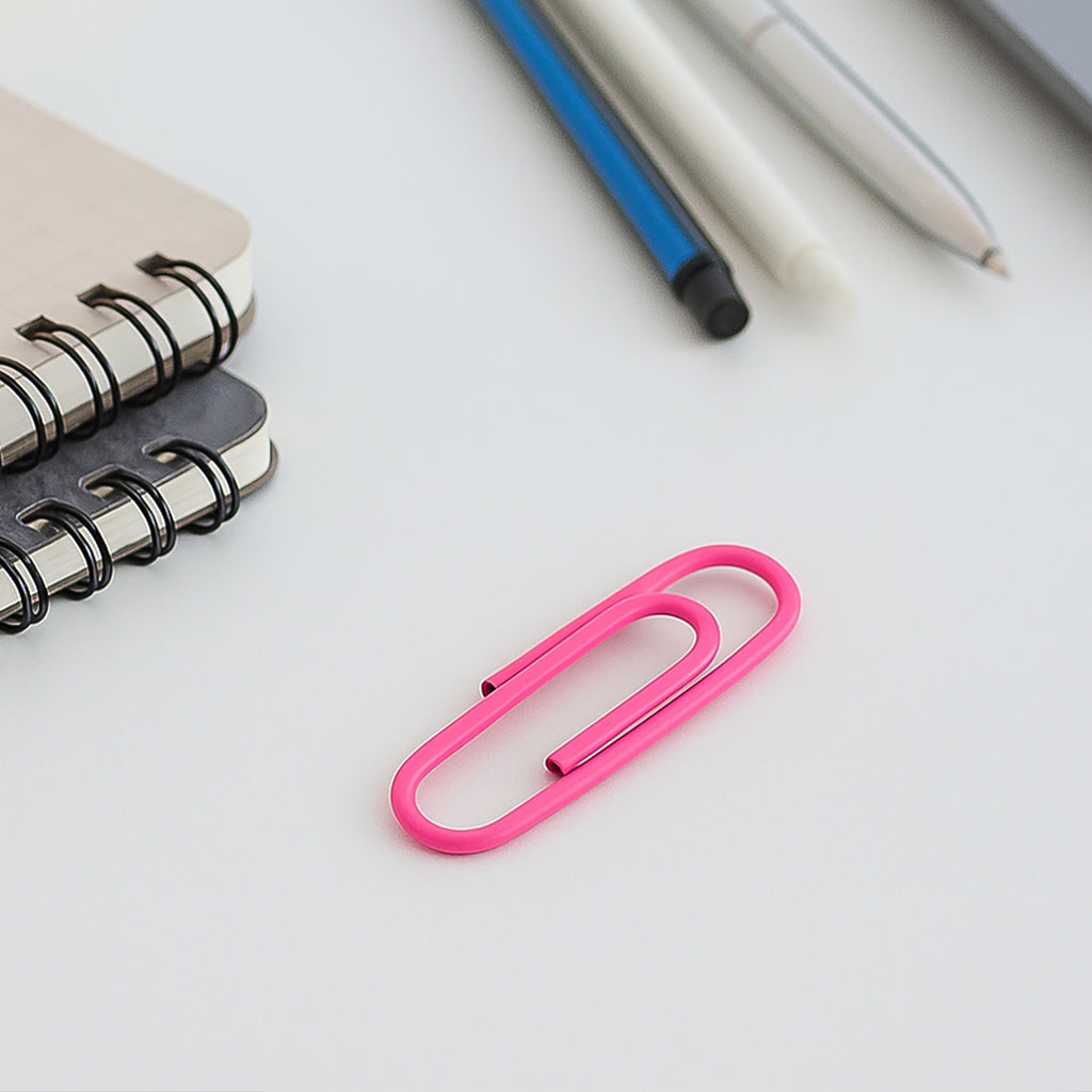 Vinyl-coated Paper Clips - (10 Pc  Set)