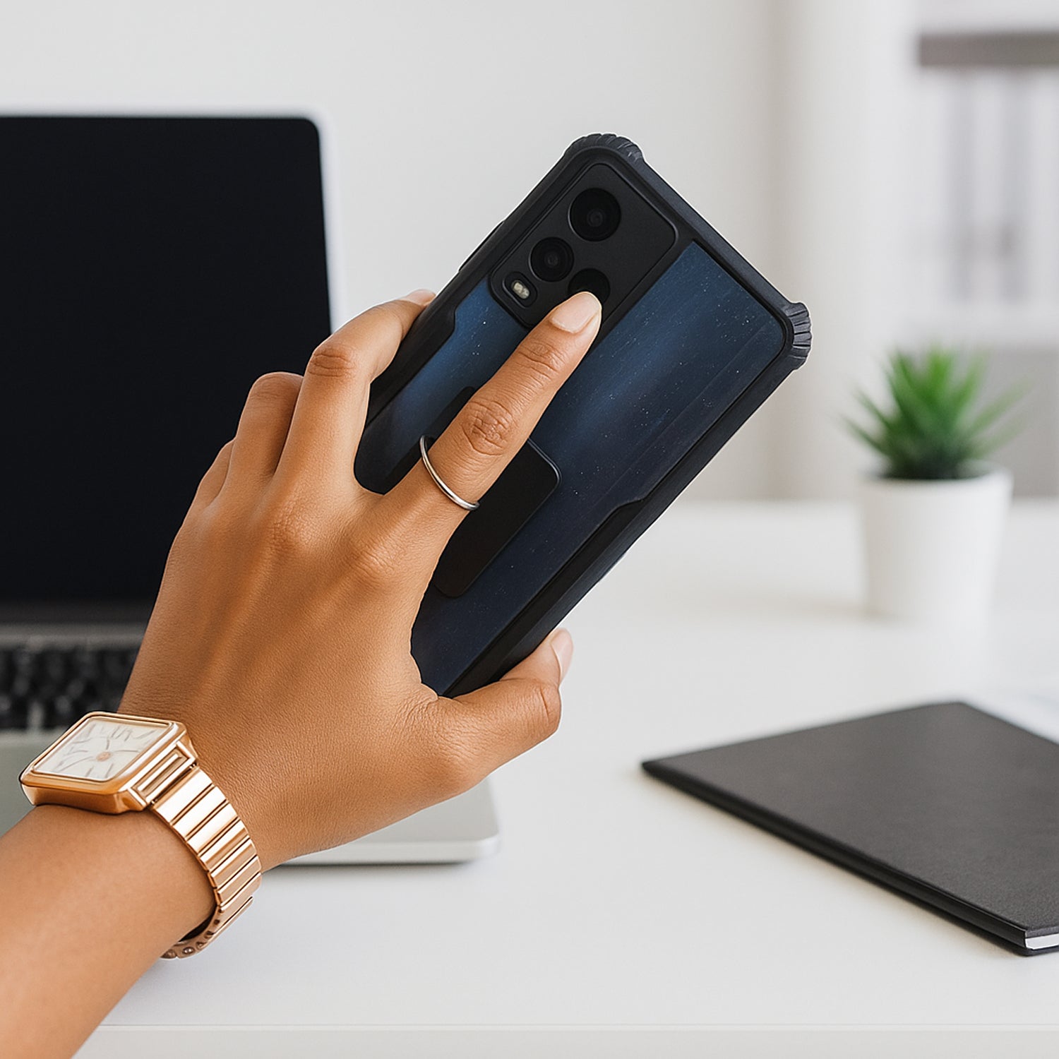 Mobile Phone Finger Stand 360rotation Phone Ring Stand Holder Kickstand Hand Finger Grip (1 Pc)