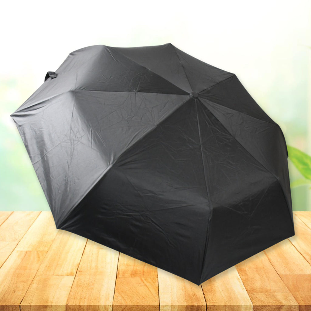 2 Fold Manual Open Umbrella Windproof Sunproof  Rainproof With Sturdy Steel Shaft  Wrist Straps  Easy To Hold  Carry  Umbrella For Women Men  Kids