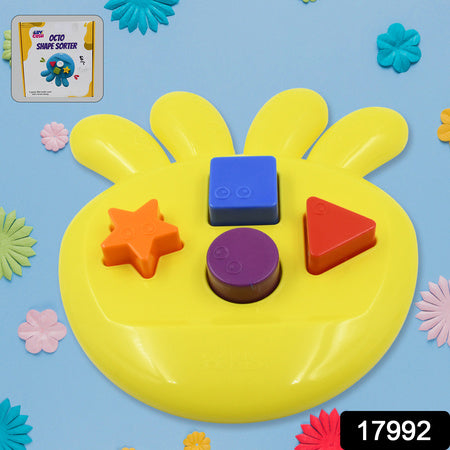 Octoshape Sorter Toy Game That Make Your Kids Brain Sharp Increase Grasping And Sorting Power Education Learning For Girls  Boy Gift Product (1 Pc)